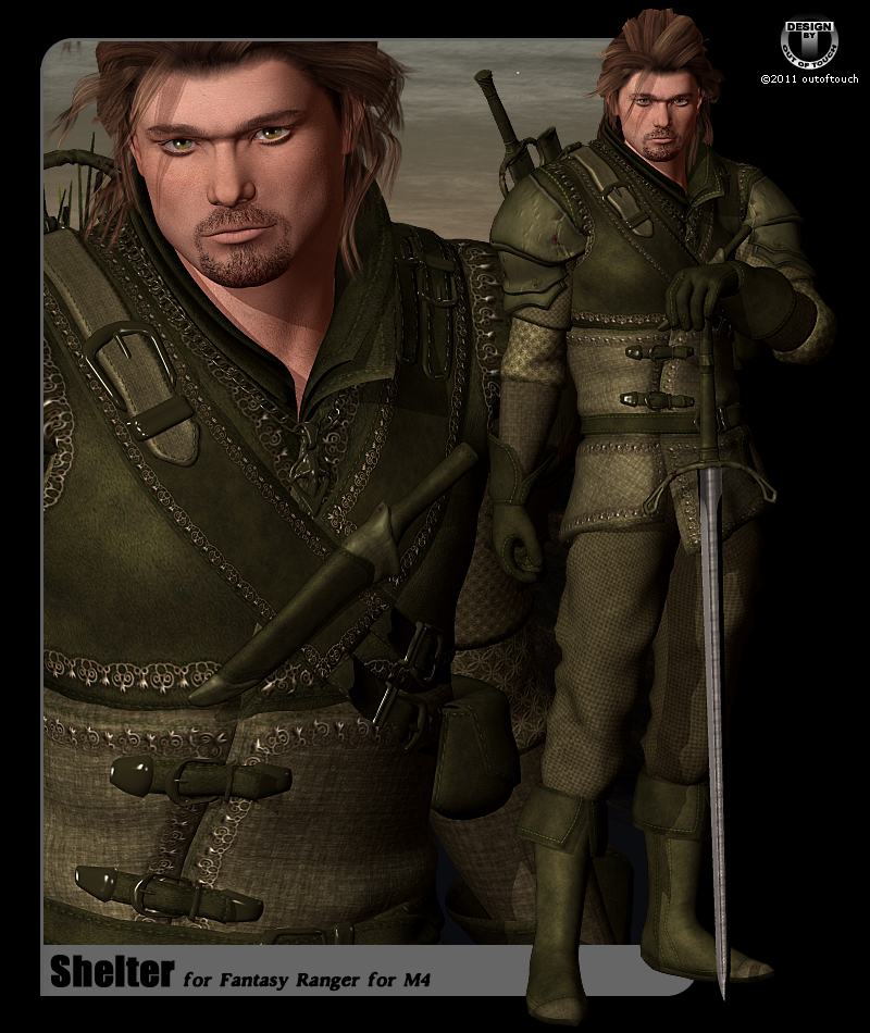 SHELTER for Fantasy Ranger for M4 by Xurge3D by N/A