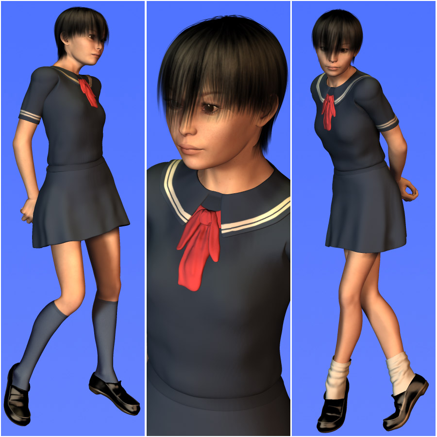 Japanese SchoolGirl for the PreTeen by N/A