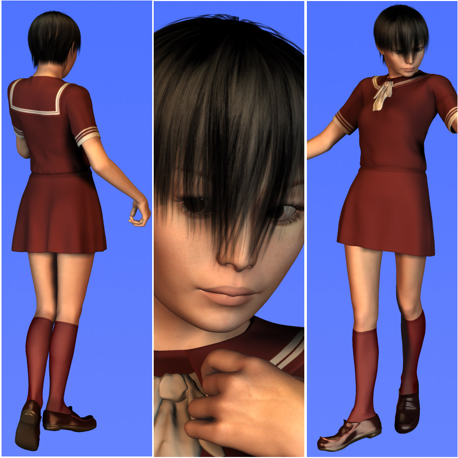 Japanese SchoolGirl for the PreTeen by N/A