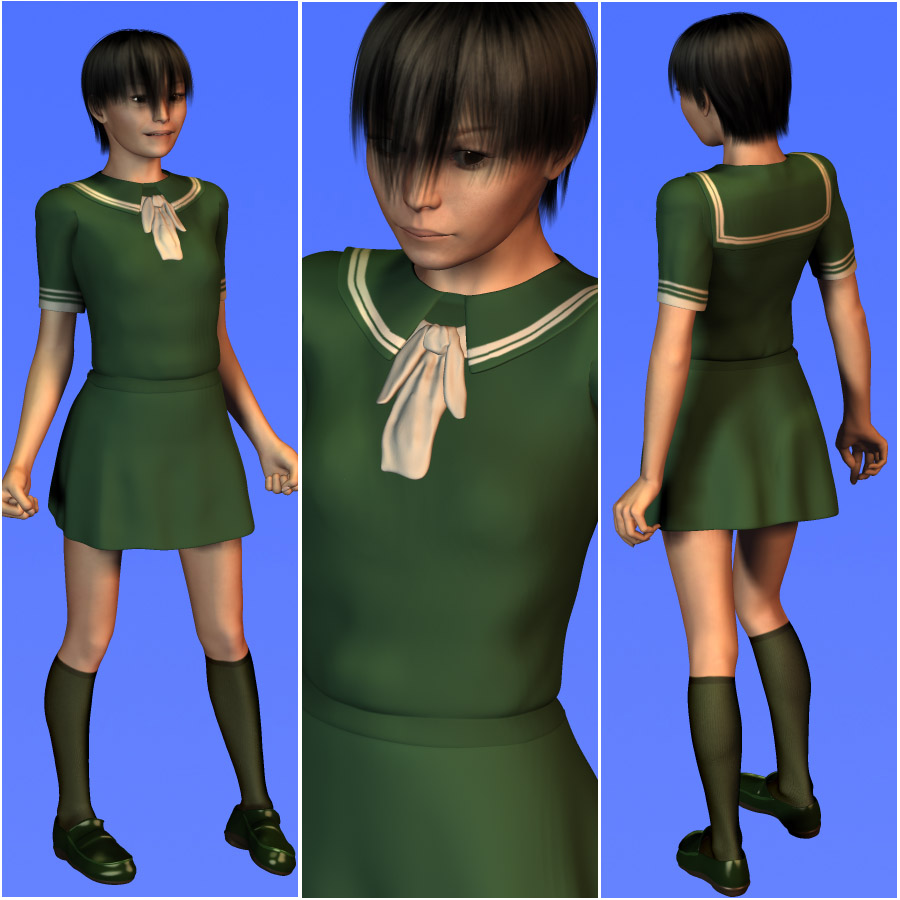 Japanese SchoolGirl for the PreTeen by N/A