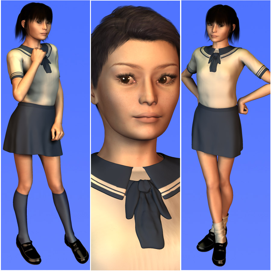 Japanese SchoolGirl for the PreTeen by N/A
