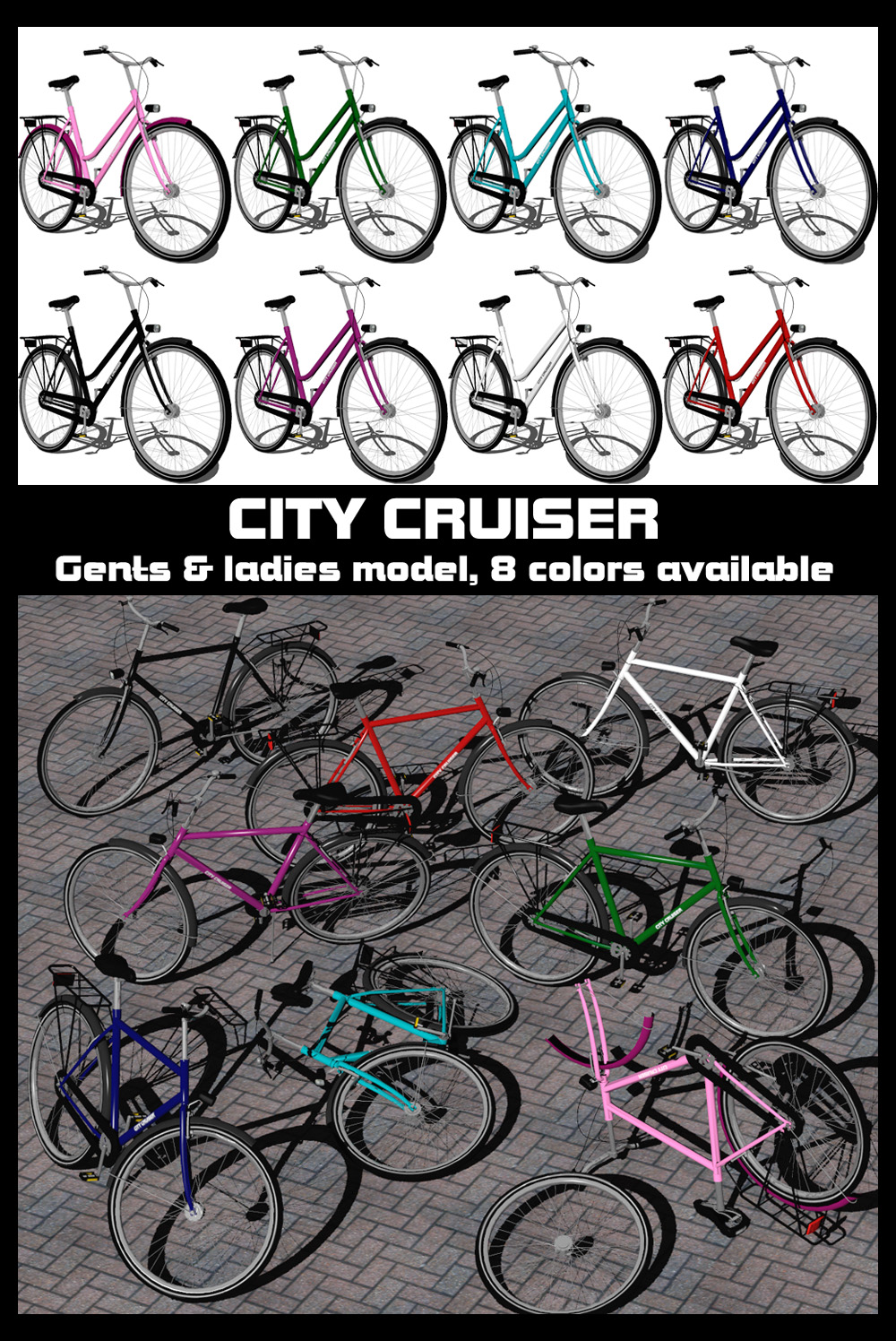 Adults bicycle set by N/A