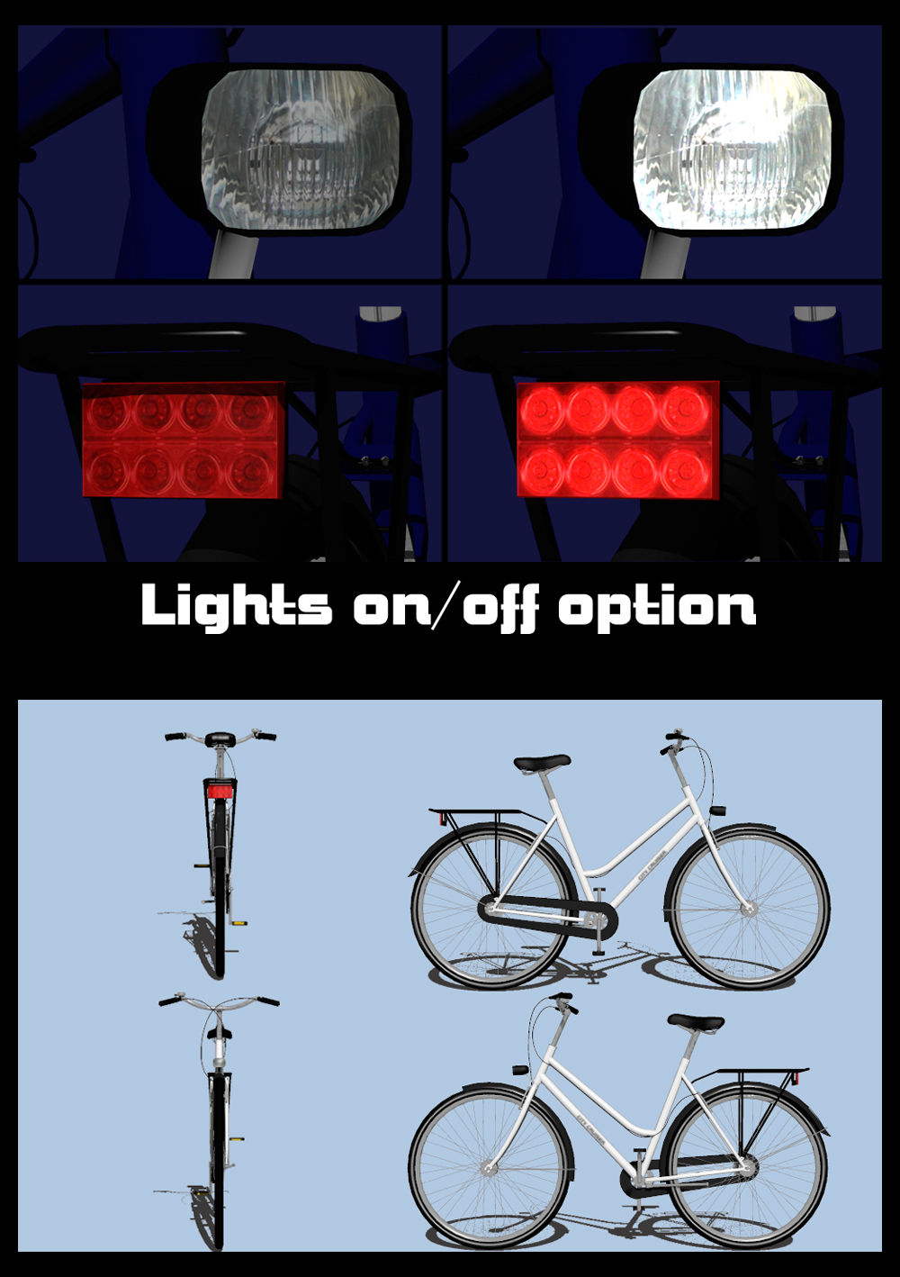 Adults bicycle set by N/A