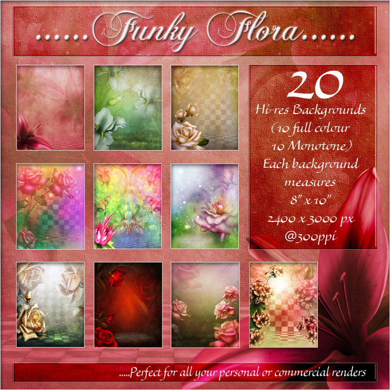 Funky Flora by N/A
