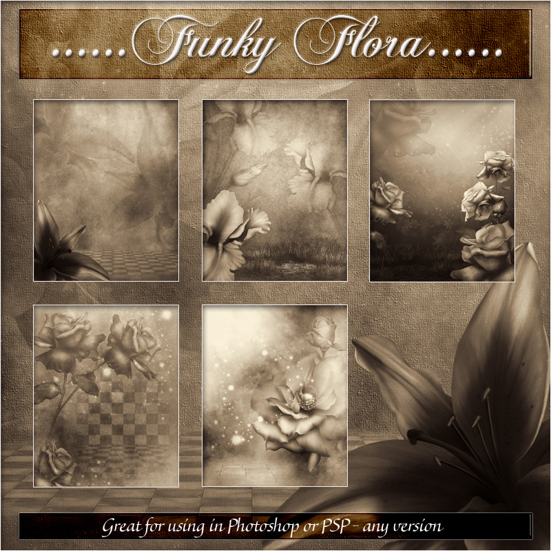 Funky Flora by N/A