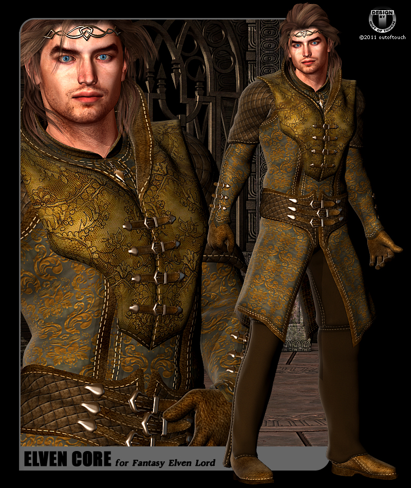 ELVEN CORE for Fantasy Elven Lord Outfit for M4 by Xurge 3D by N/A
