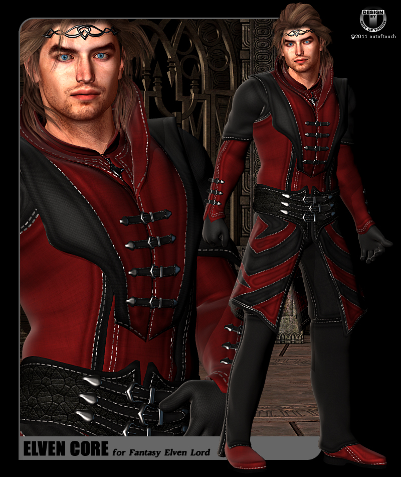 ELVEN CORE for Fantasy Elven Lord Outfit for M4 by Xurge 3D by N/A