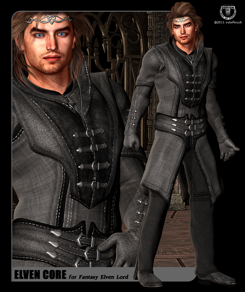 ELVEN CORE for Fantasy Elven Lord Outfit for M4 by Xurge 3D by N/A