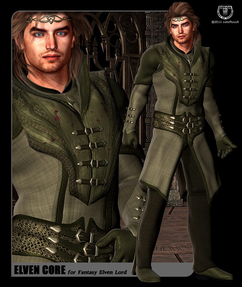 ELVEN CORE for Fantasy Elven Lord Outfit for M4 by Xurge 3D by N/A