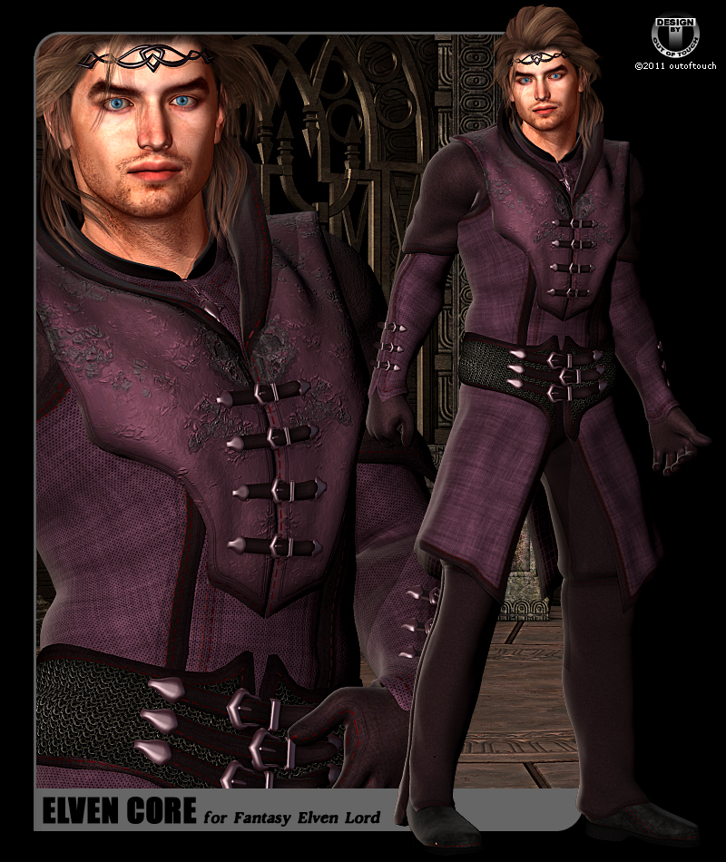 ELVEN CORE for Fantasy Elven Lord Outfit for M4 by Xurge 3D by N/A