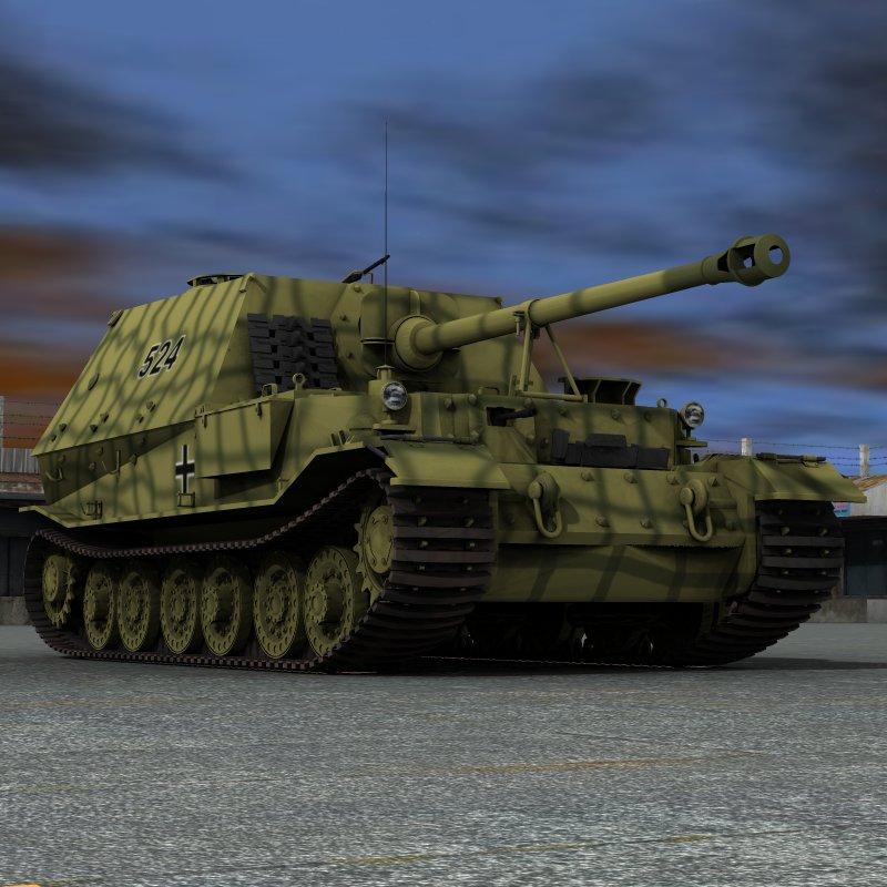 Tiger (P) Elefant (for Poser) by N/A