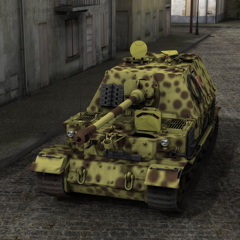 Tiger (P) Elefant (for Poser) by N/A