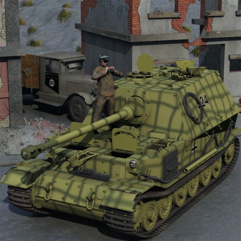 Tiger (P) Elefant (for Poser) by N/A