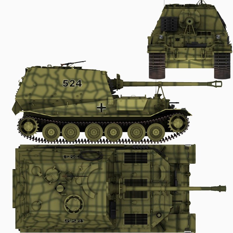 Tiger (P) Elefant (for Poser) by N/A