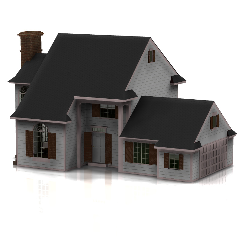 Modern House (for Poser) by N/A