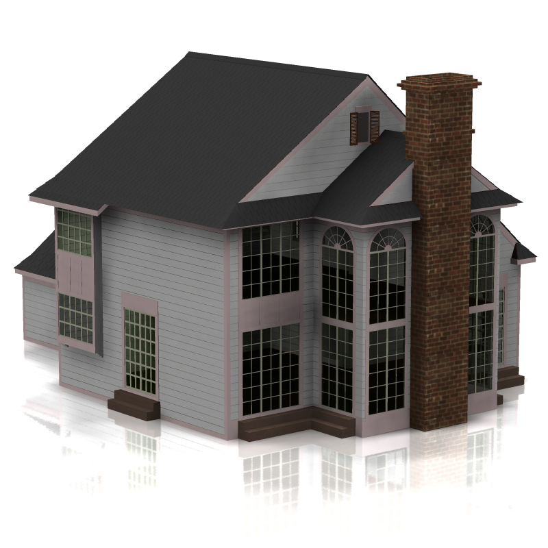 Modern House (for Poser) by N/A