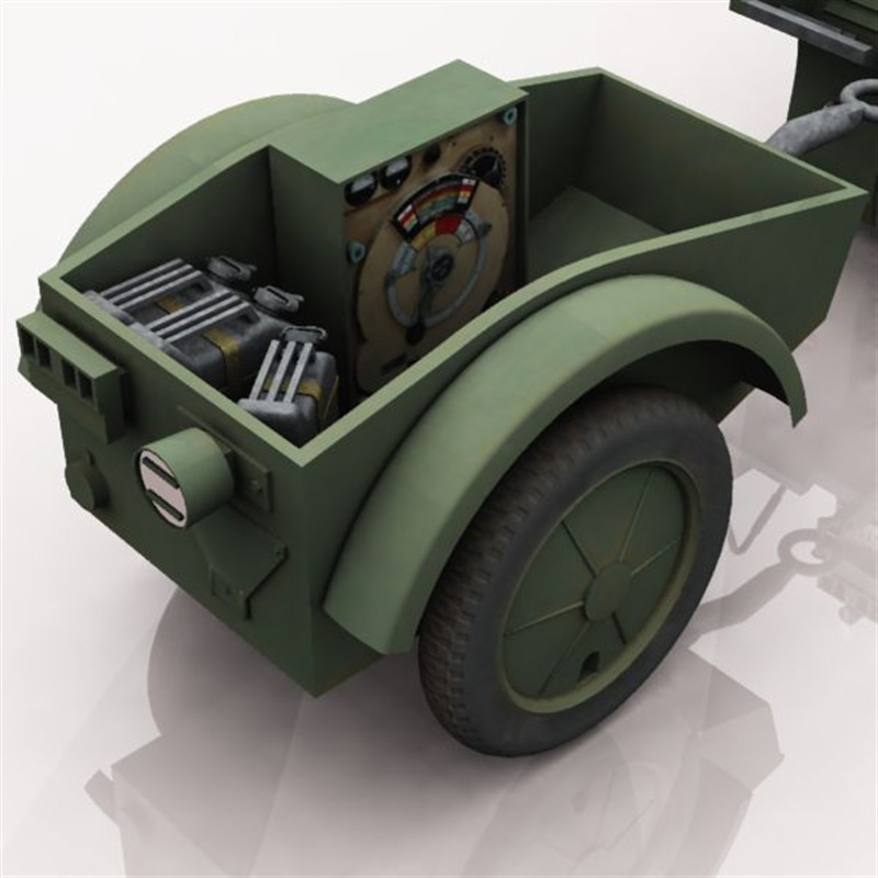 SDKFZ 2 Kleines Kettenkraftrad (for Poser) by N/A