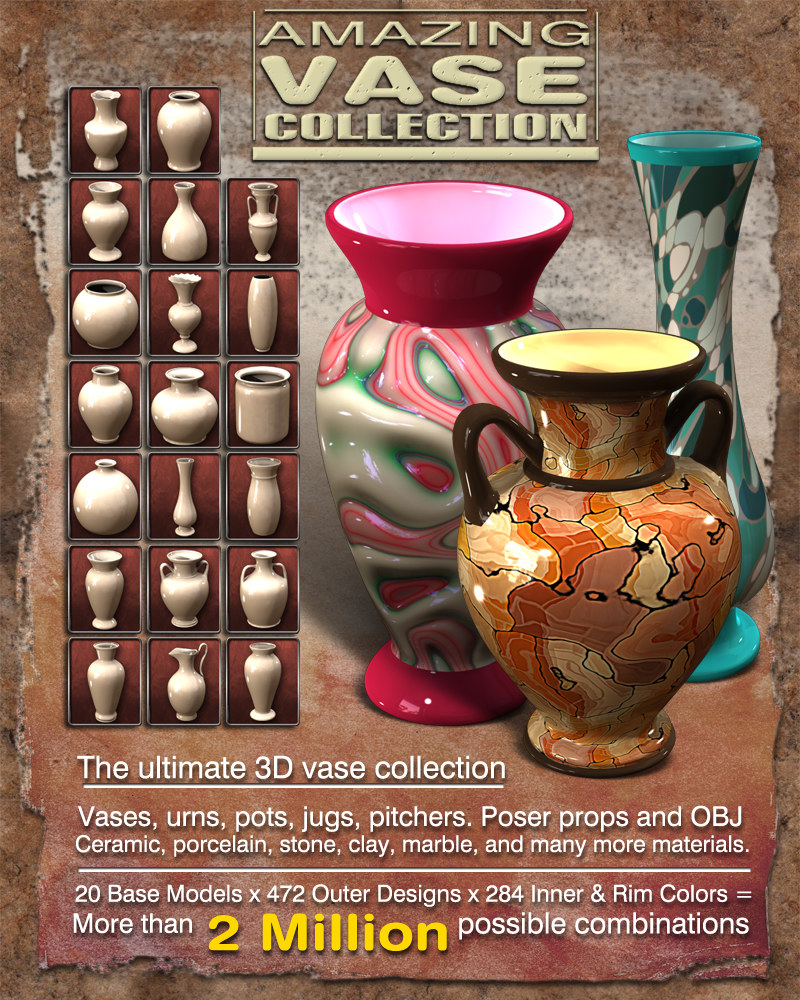 Exnem Amazing Vase Collection by N/A