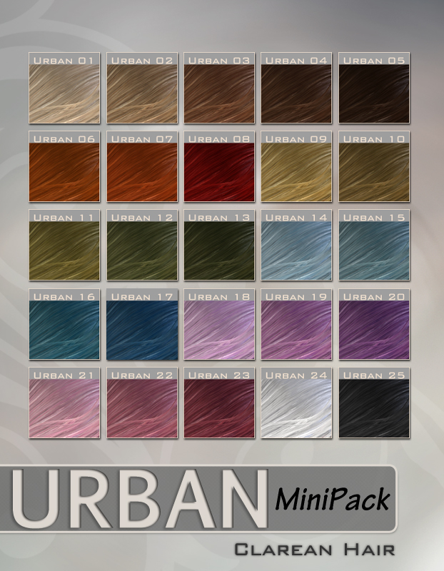Urban MiniPack - Clarean Hair by N/A