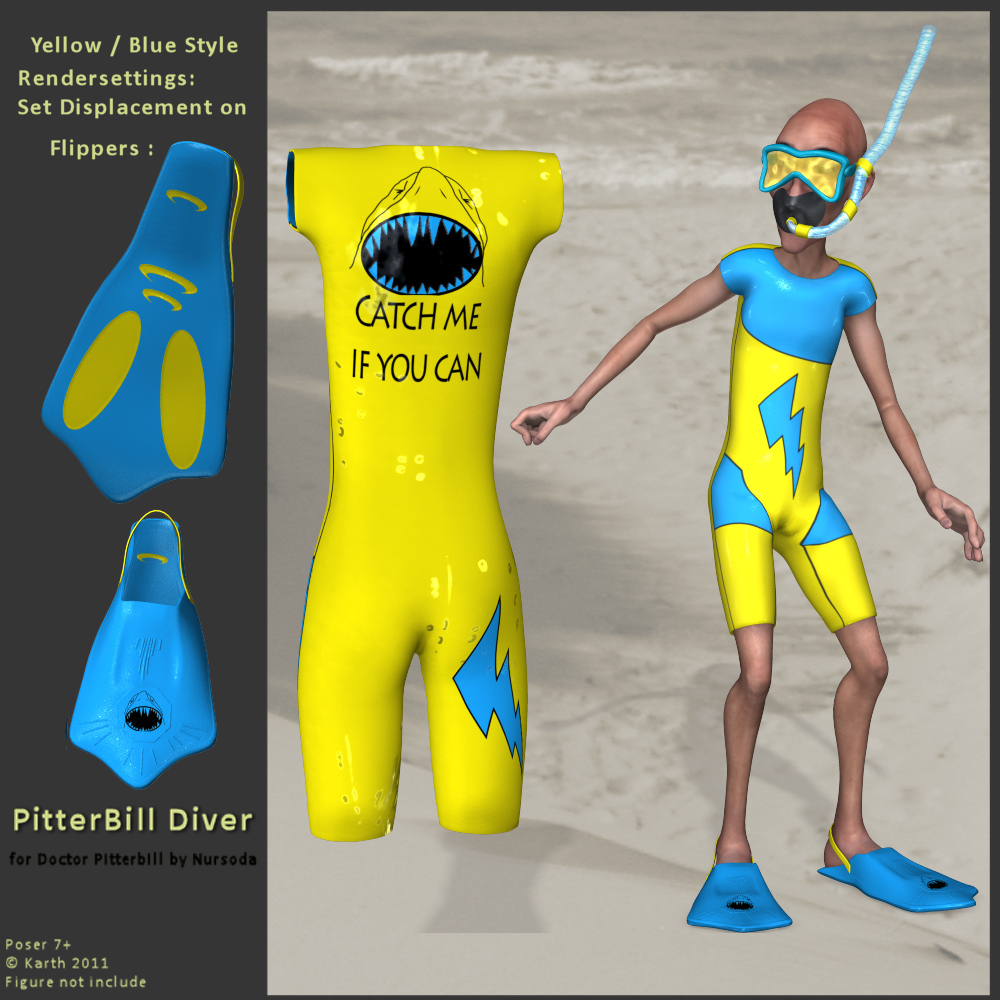 PitterBill Diver by N/A