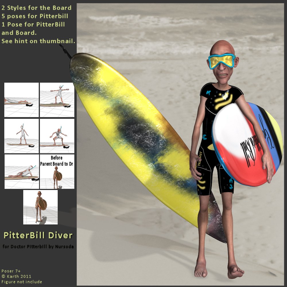 PitterBill Diver by N/A