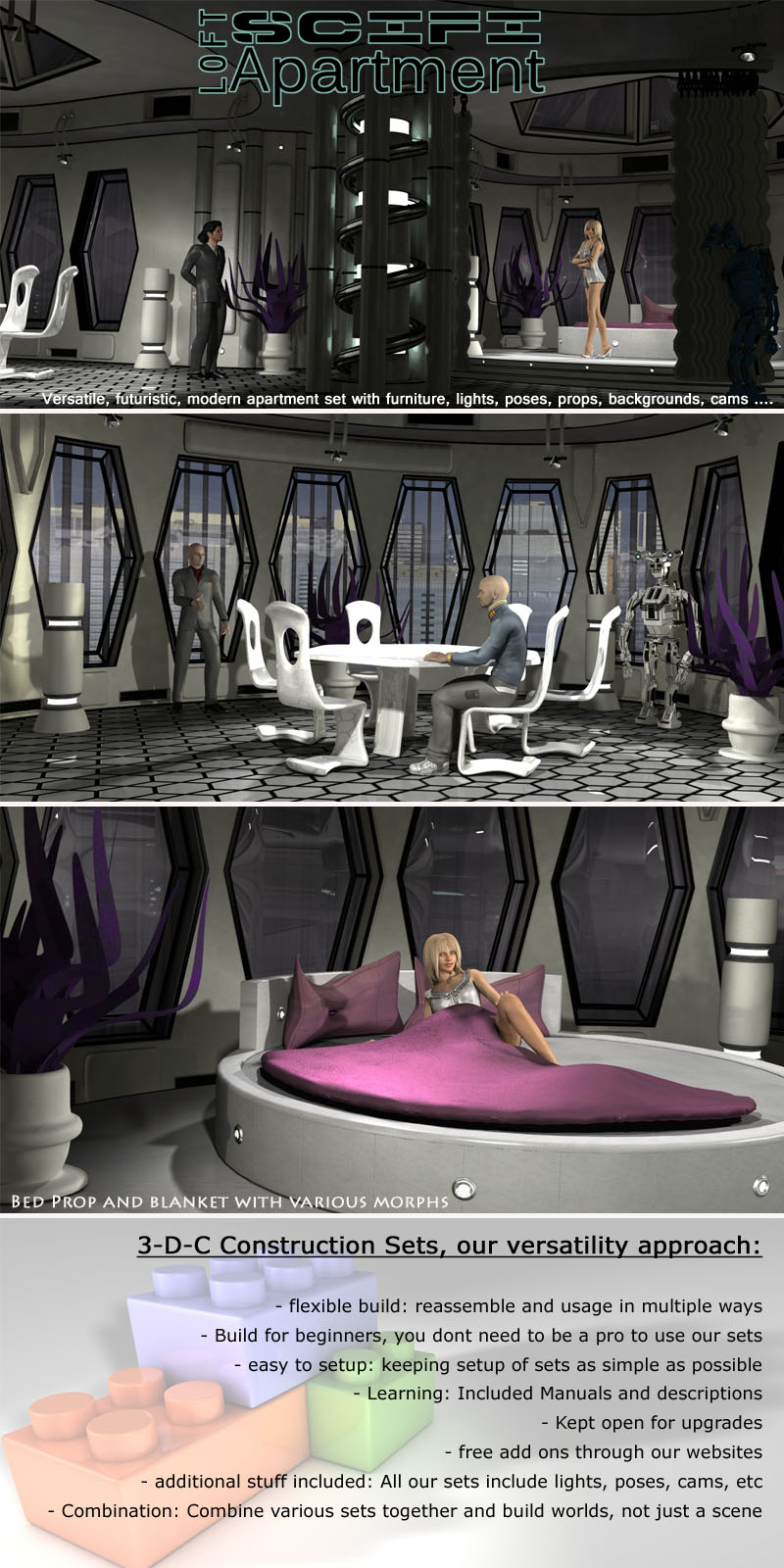 SciFi Loft Apartment by N/A