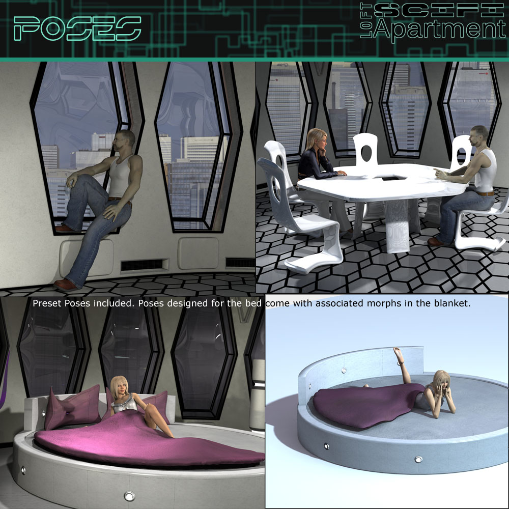 SciFi Loft Apartment by N/A