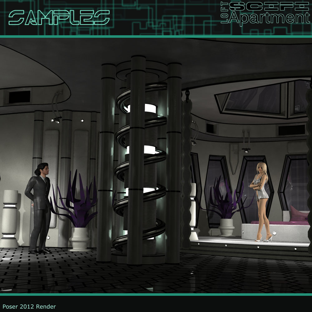 SciFi Loft Apartment by N/A