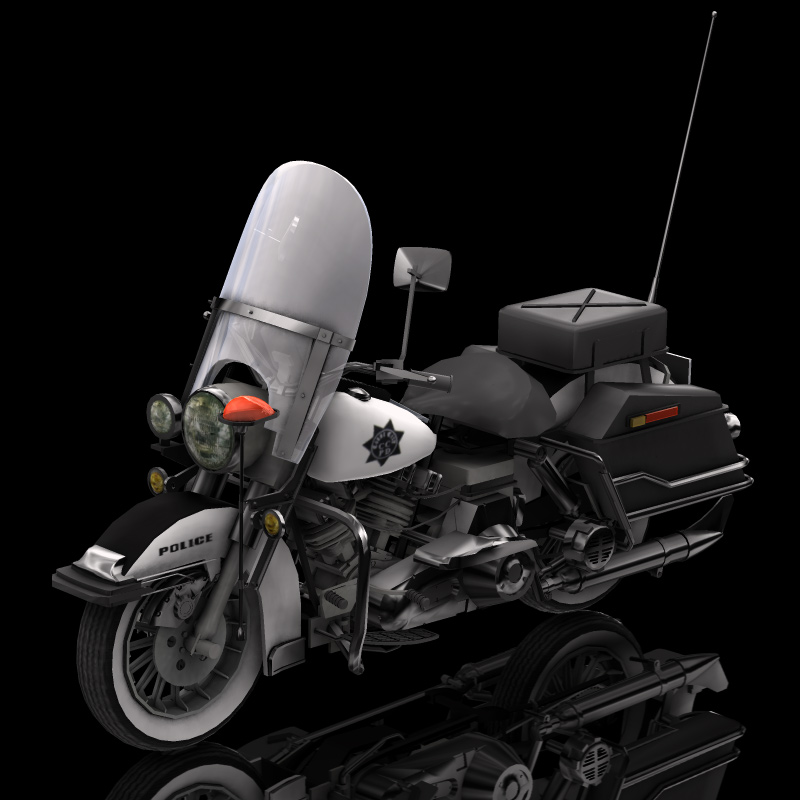 Harley Davidson Police (for Poser) by N/A