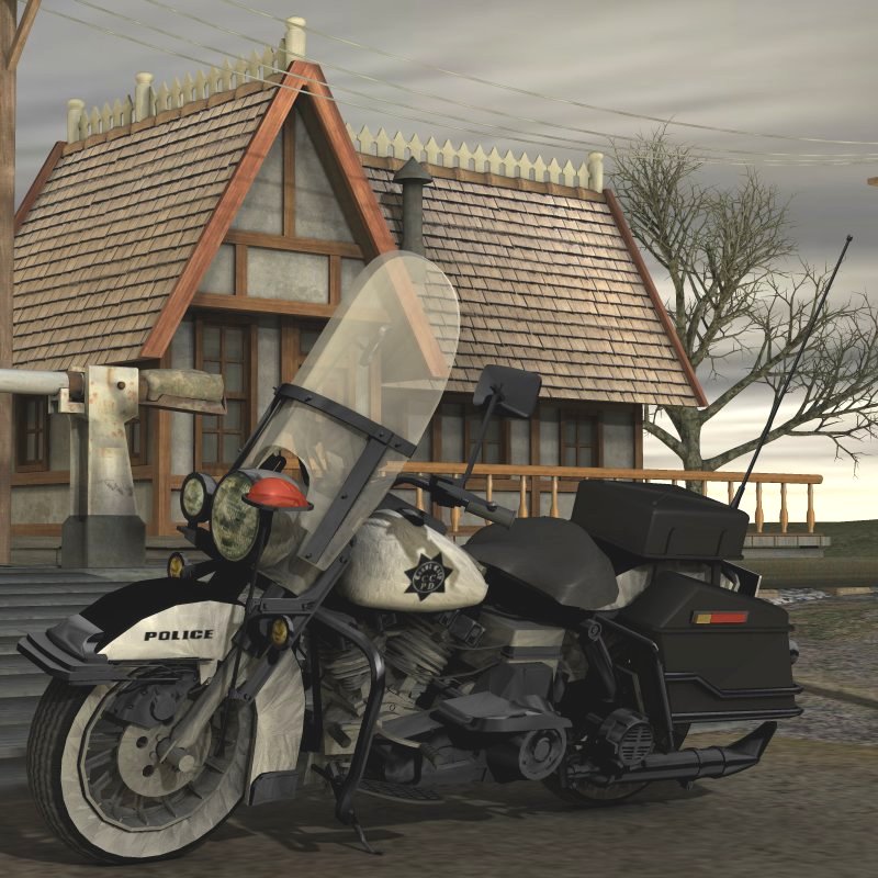 Harley Davidson Police (for Poser) by N/A