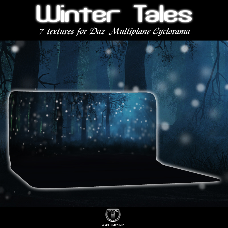 WINTER TALES for Daz Multiplane Cyclorama by N/A