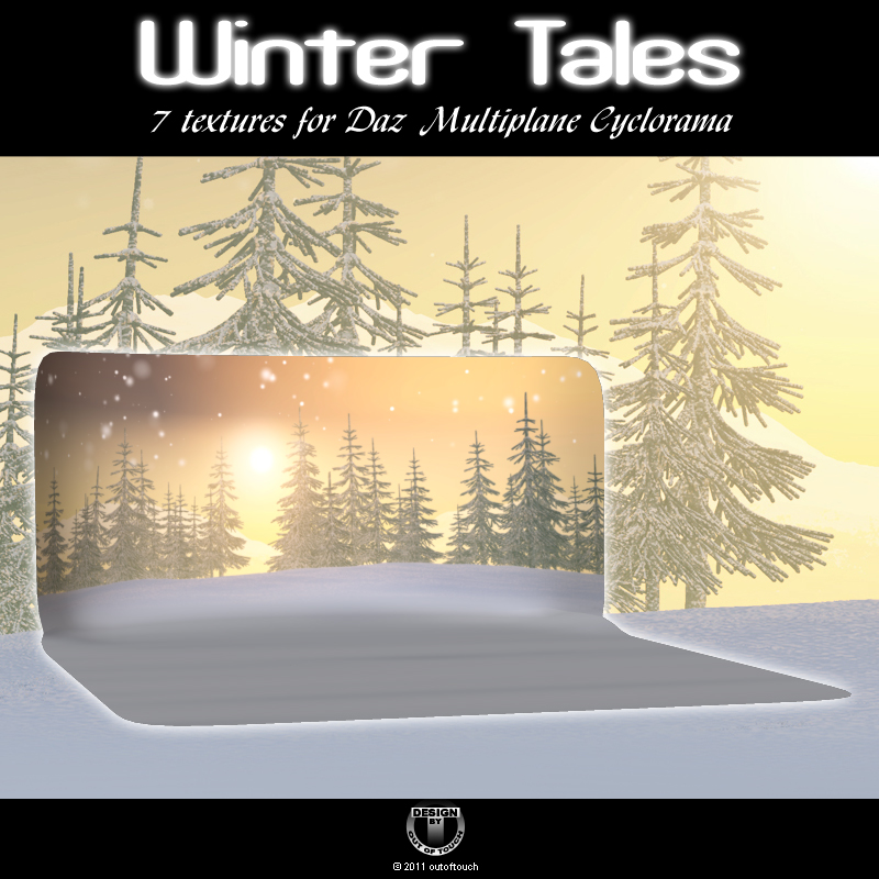 WINTER TALES for Daz Multiplane Cyclorama by N/A