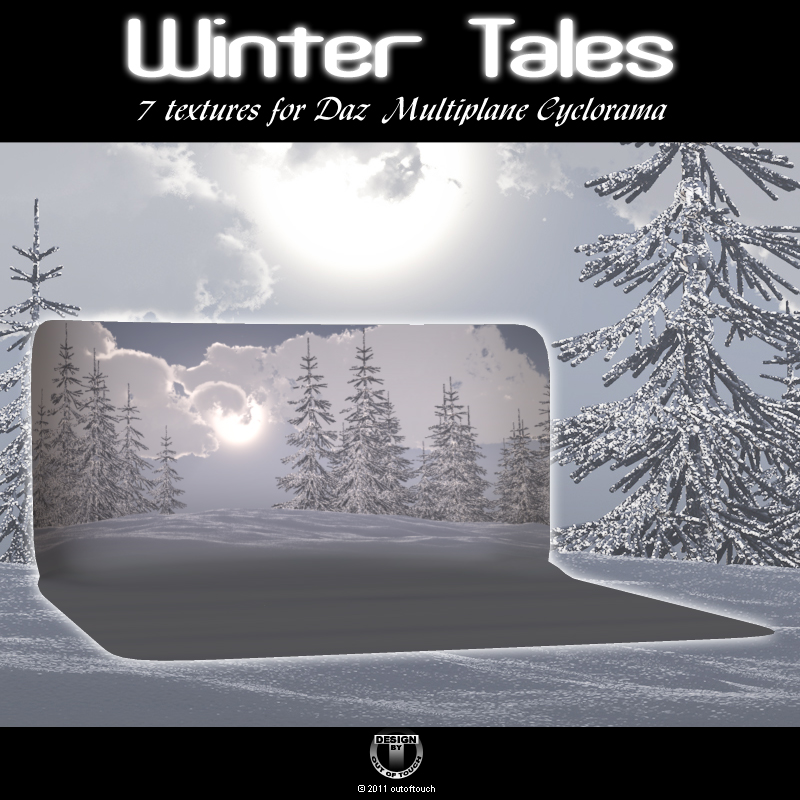 WINTER TALES for Daz Multiplane Cyclorama by N/A
