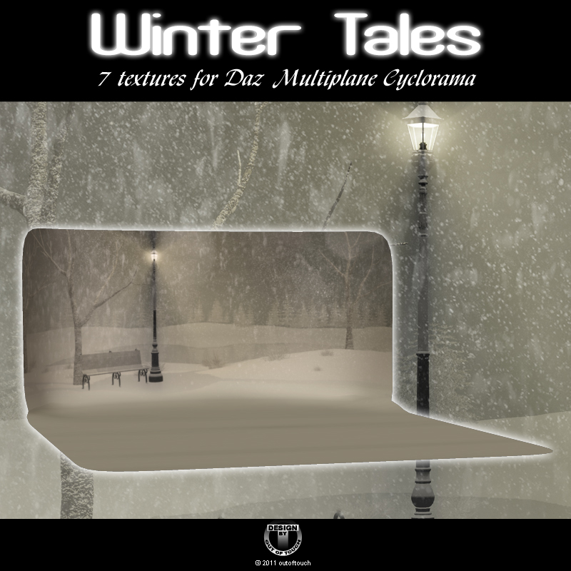 WINTER TALES for Daz Multiplane Cyclorama by N/A