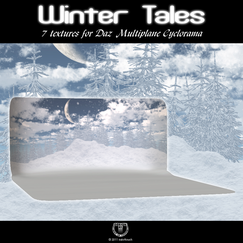 WINTER TALES for Daz Multiplane Cyclorama by N/A