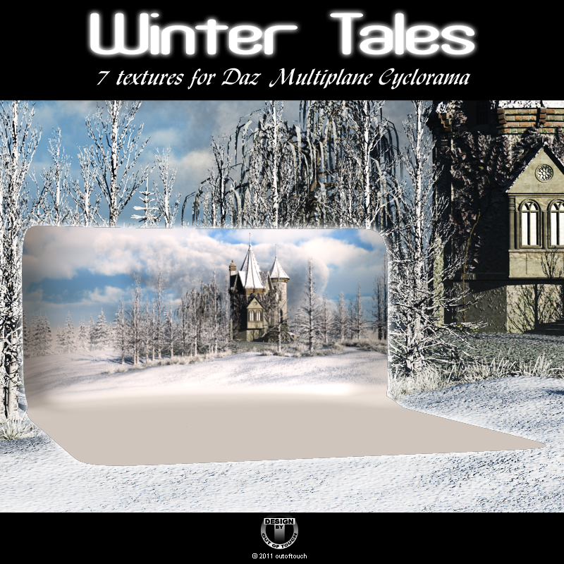 WINTER TALES for Daz Multiplane Cyclorama by N/A