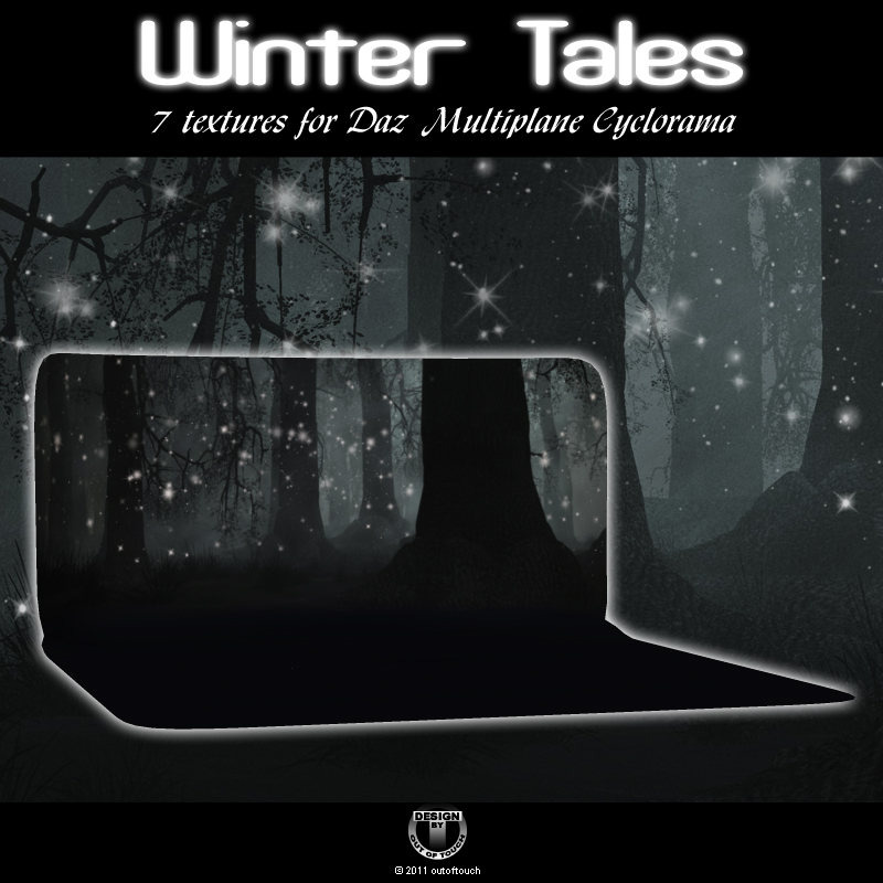 WINTER TALES for Daz Multiplane Cyclorama by N/A