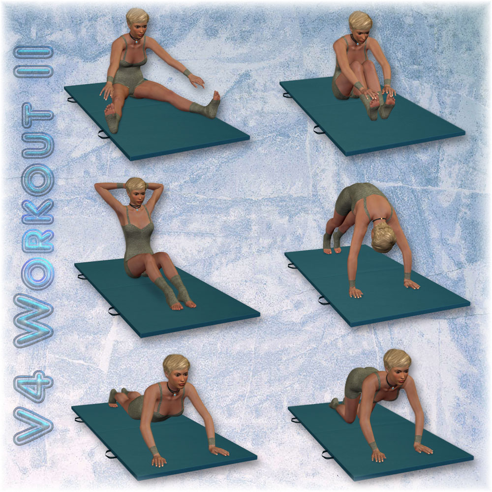 V4 Workout II - Outfit, Props & Poses by N/A