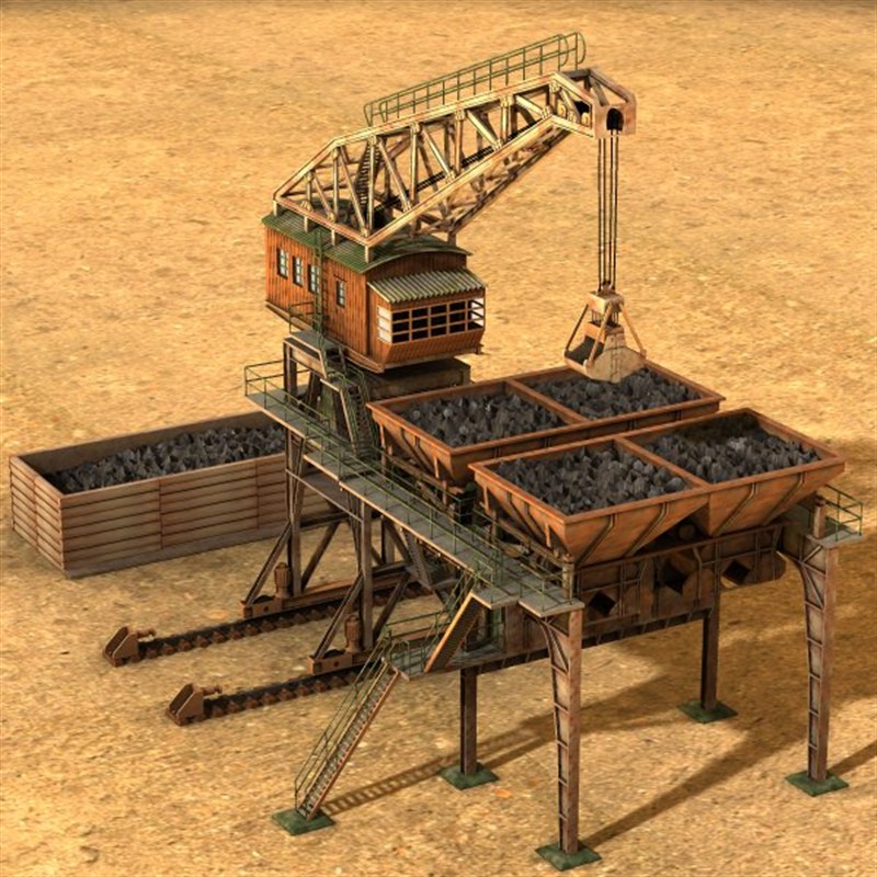 Coal Charger (for Poser) by N/A