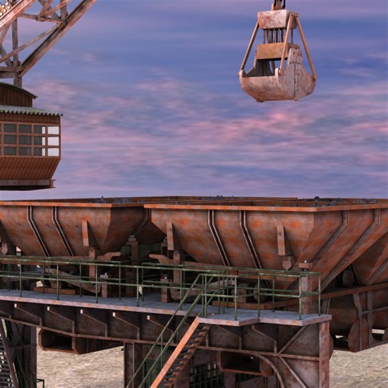 Coal Charger (for Poser) by N/A