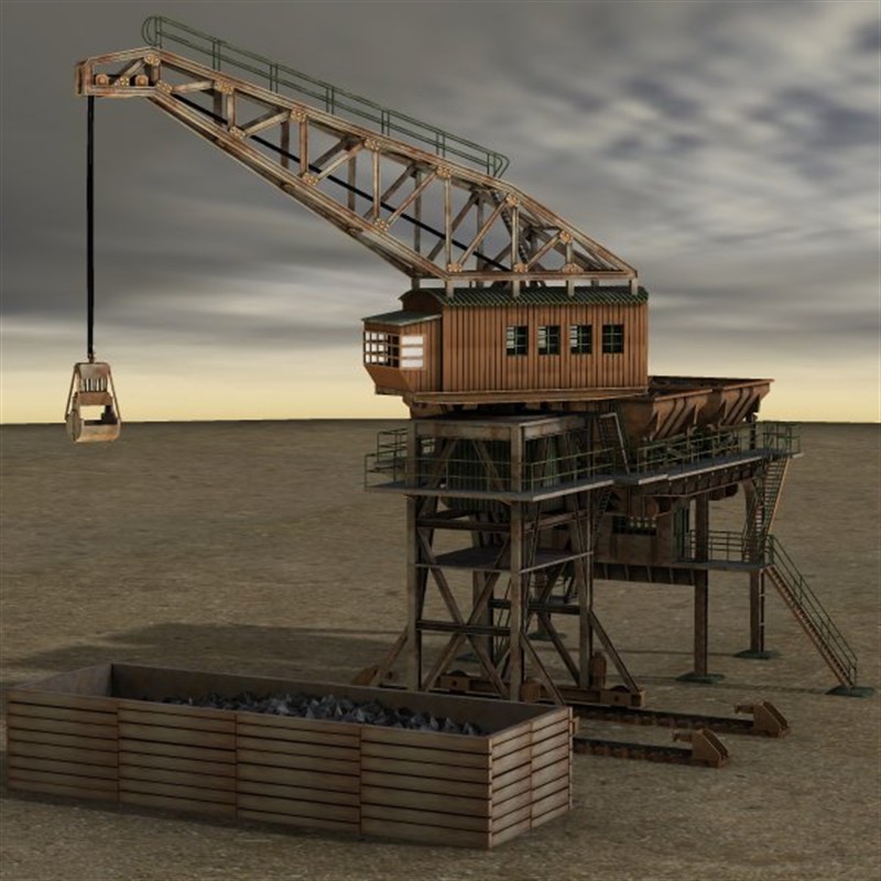Coal Charger (for Poser) by N/A