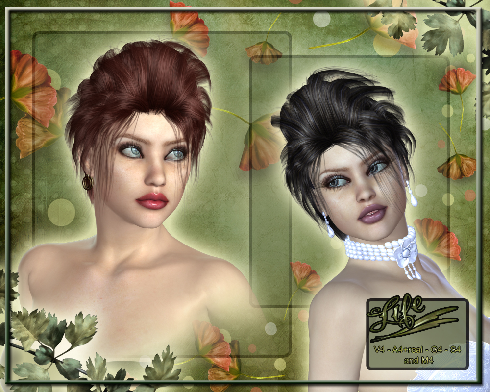 Life Hair for V4 and M4 by N/A