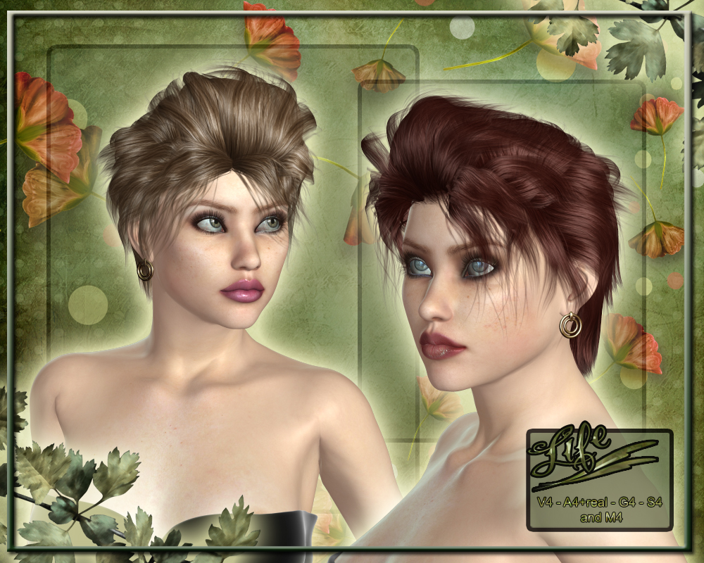 Life Hair for V4 and M4 by N/A
