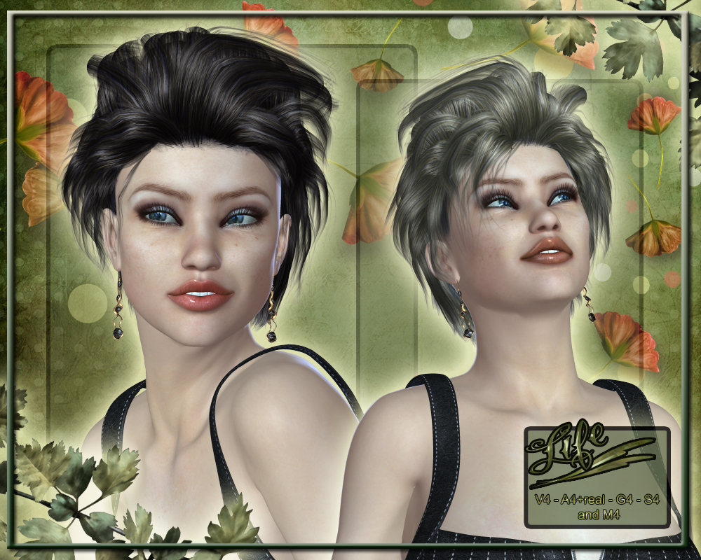 Life Hair for V4 and M4 by N/A