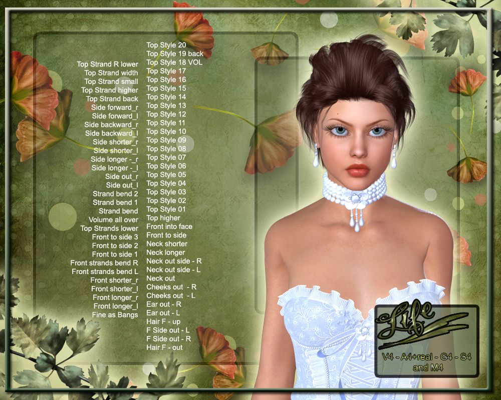 Life Hair for V4 and M4 by N/A