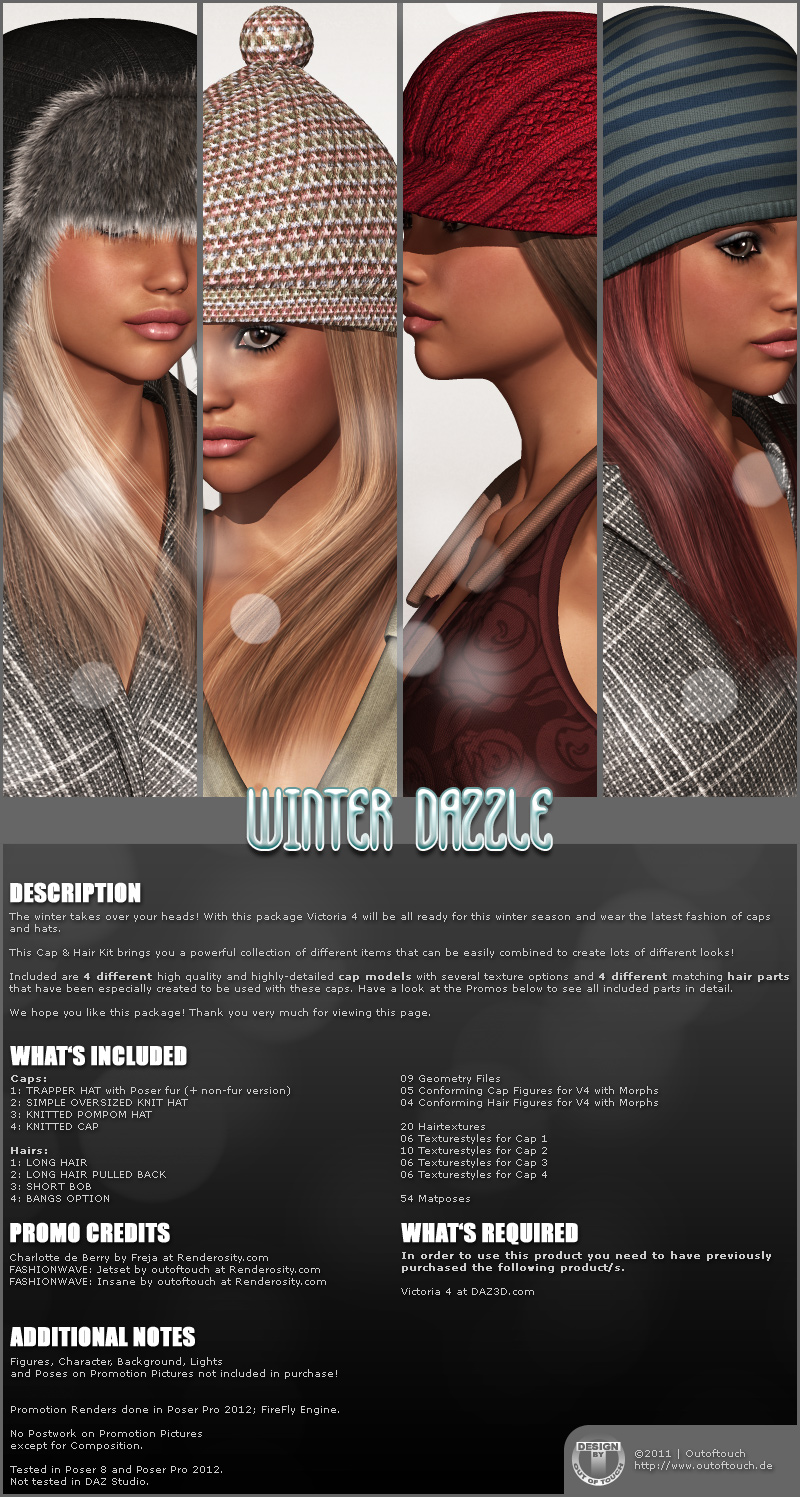 WINTER DAZZLE Caps & Hair Kit by N/A