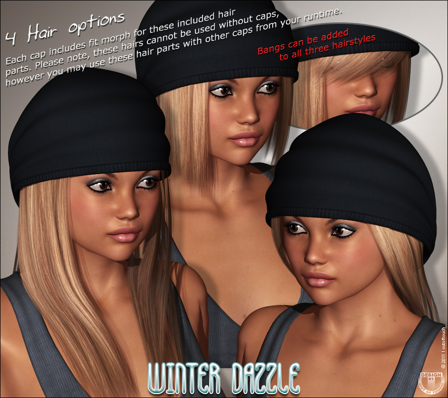 WINTER DAZZLE Caps & Hair Kit by N/A