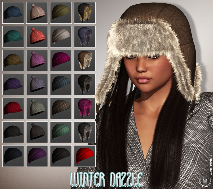 WINTER DAZZLE Caps & Hair Kit by N/A