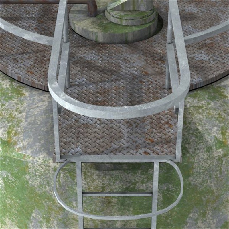 Diesel Pumpstation (for Poser) by N/A