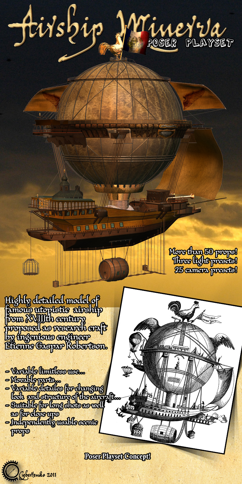 Airship Minerva by N/A